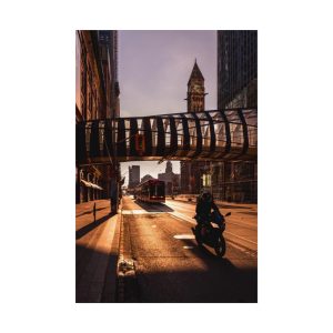 Zipping Down Queen Street West (Rolled Print)